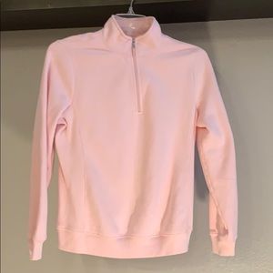 IZOD BRAND NEW SIZE MEDIUM PINK FLEECE PULLOVER